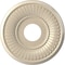 Ekena Millwork Berkshire PVC Medallion (Canopies up to 5 3/4"), 13"OD x 3 1/2"ID x 3/4"P, Metallic Mist CMP13BEEPE - alternate 1